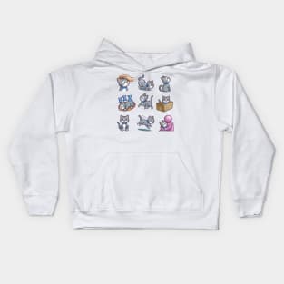 Sims 4 Cat Collection V1 Kids Hoodie